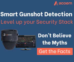 acoem Smart Gunshot Detection 300x250 Display Ad
