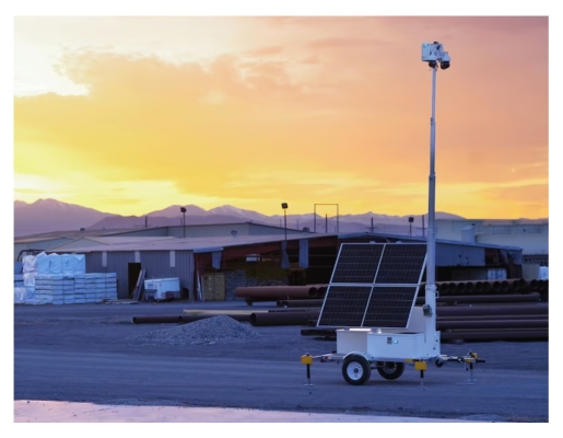 LVT Mobile Surveillance Unit with Solar