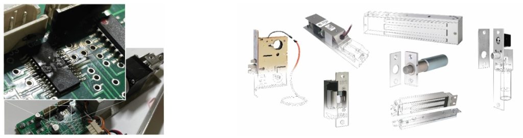 Failed board and EAC components