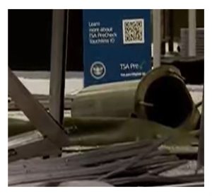 Vehicle Crash Displaces Metal Bollard