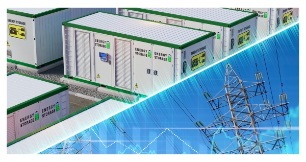 Energy storage facility and electric tower image
