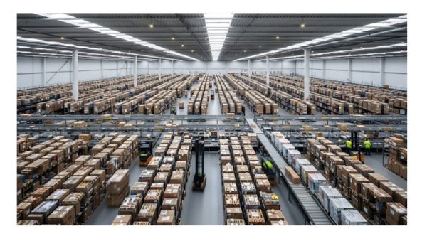 Inside of a Distribution Warehouse