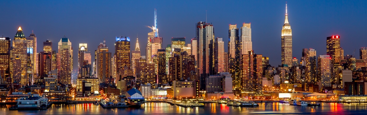 NYC skyline at night NYC skyline at night