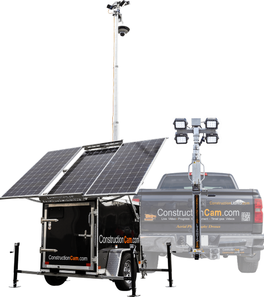 ConstructionCam Surveillance and Lighting