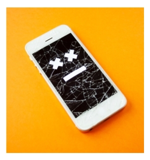 A dead cell phone
