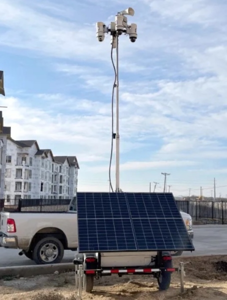 WCCTV Solar Mobile Trailer
